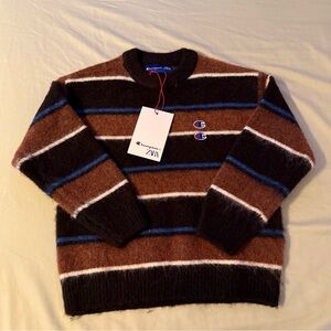 Kid’s Champion x Zara Striped Knit Sweater